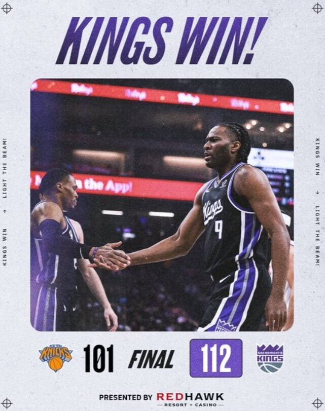 国王112-101尼克斯