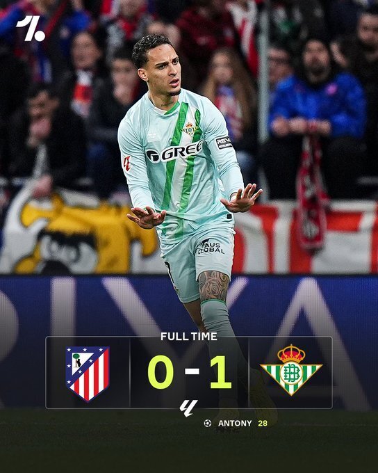 马竞0-1皇家贝蒂斯