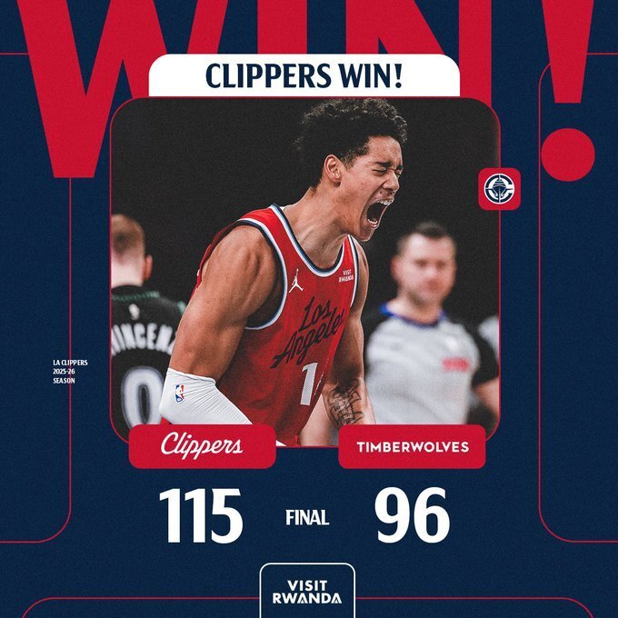 森林狼96-115快船