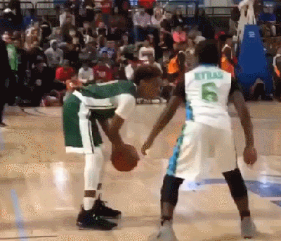 詹姆斯二世秀华丽运球