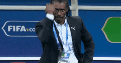 霸气的庆祝动作