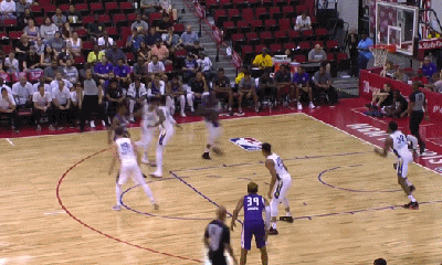 加布里埃尔惊天隔扣！打成2+1！