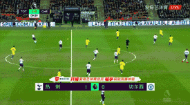 图4：坎特位置前提下热刺的针对性打击，效果明显