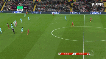 图7：马内进球回合，两脚传球精准制导