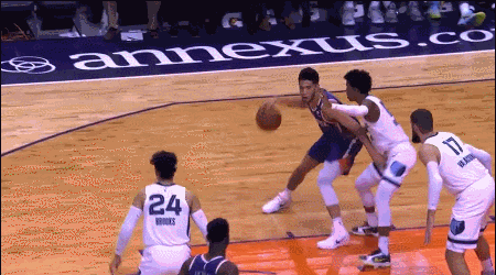 卢比奥突破急停撤步中投命中