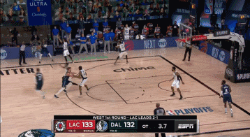 封神！东契奇压哨三分绝杀快船