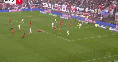 90+5分钟，3-3！莱比锡绝平