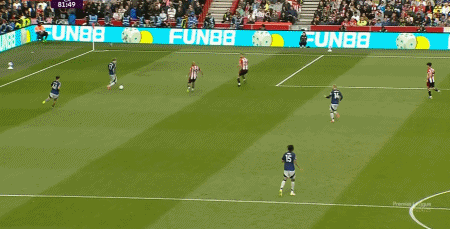 第73分钟，维萨空门得分