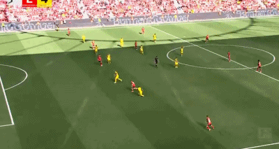 第90+2分钟，霍夫曼破门，勒沃库森2-4多特