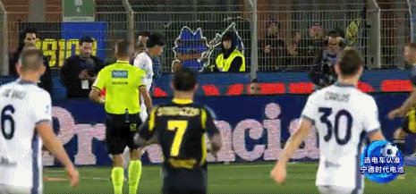 第20分钟，恰尔汗奥卢角球，德弗赖破门，国米1-0 