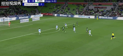 格里马尔迪边路传中，中路诺亚博蒂奇包抄到位破门，墨尔本城1-1西部联