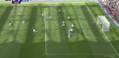 第66分钟，阿尔卡拉斯破门，埃弗顿1-0纽卡