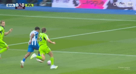 第90+6分钟，穆尼斯破门，富勒姆1-1