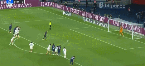 拉莫斯主罚命中，巴黎圣日耳曼2-3斯特拉斯堡