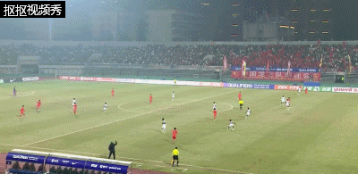 帅惟浩捅射破门，中国1-0孟加拉国