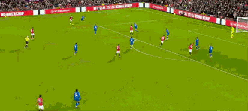 阿马德·迪亚洛头球破门，曼联1-0伯恩茅斯