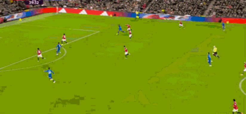 塞门约低射远角得手，曼联1-1伯恩茅斯