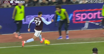 摩根·罗杰斯世界波破门，阿斯顿维拉1-0曼联