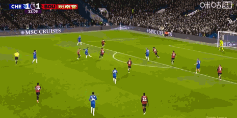 恩佐劲射破门，切尔西2-1伯恩茅斯