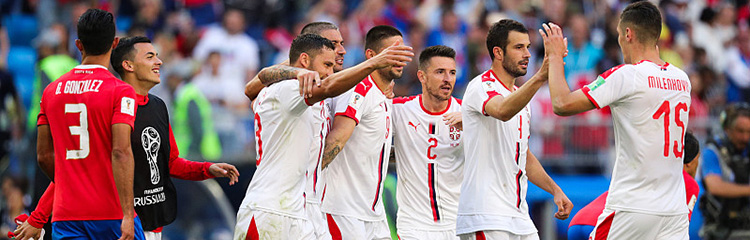 专题：哥斯达黎加0-1塞尔维亚