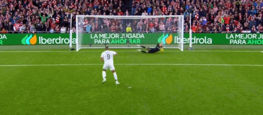 姆巴佩点球被阿吉雷萨巴拉扑出