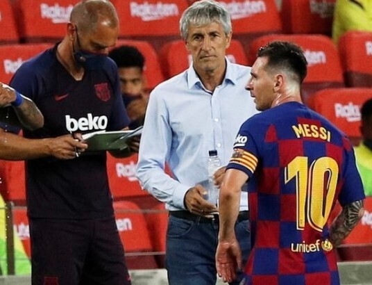 塞蒂恩执教巴萨时期照片