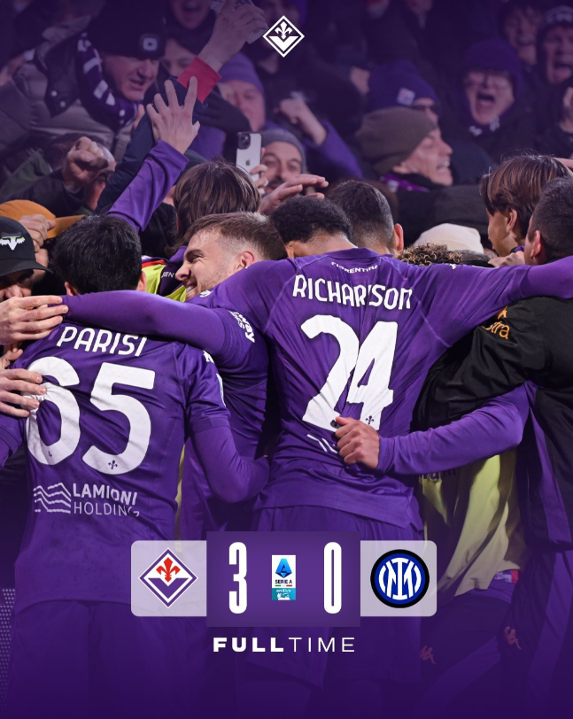 佛罗伦萨3:0国际米兰