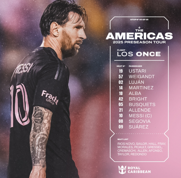 迈阿密国际首发名单