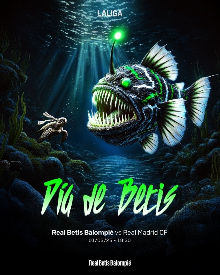 贝蒂斯发布战皇马海报