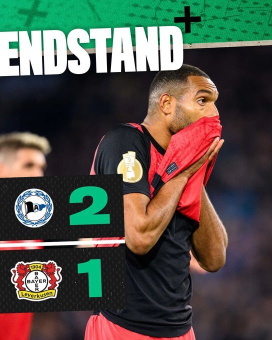 比勒菲尔德2-1淘汰勒沃库森