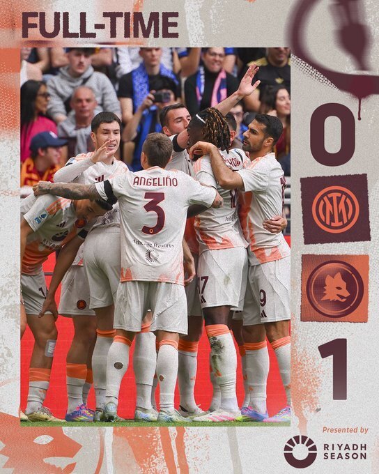 国际米兰0-1罗马