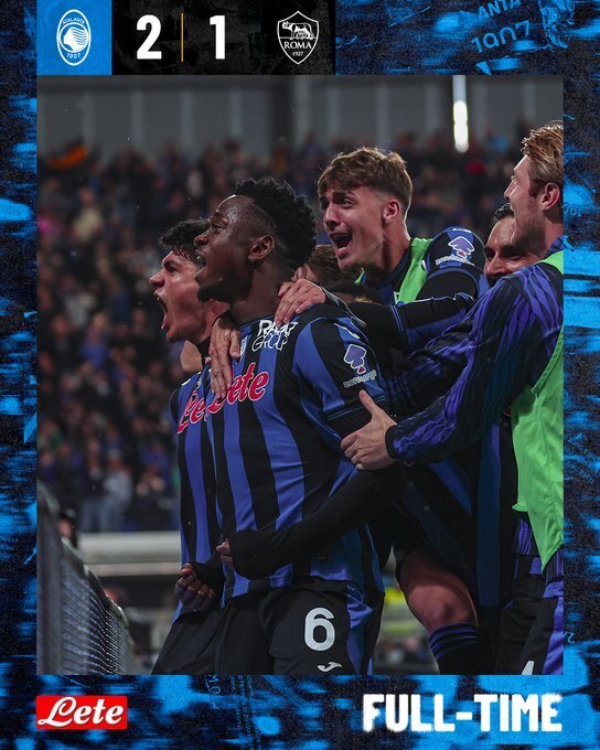 亚特兰大2-1罗马