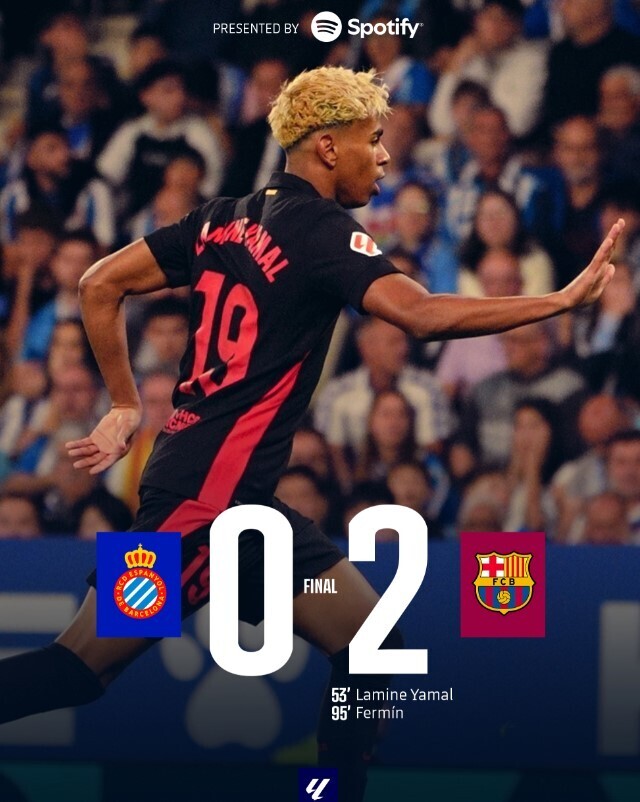 巴萨2-0西班牙人