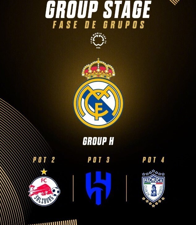 2025年世俱杯H组球队名单