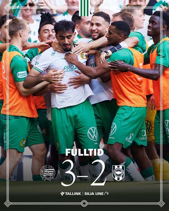 哈马比3-2逆转布洛马波卡纳