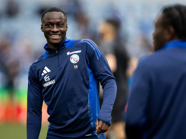 2025 年 4 月的斯特拉斯堡球员哈比卜・迪亚拉