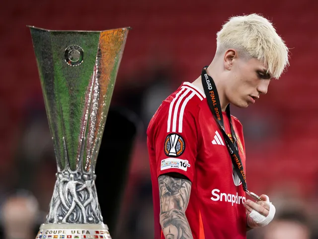 2025 年 5 月，欧联决赛后的德罗・加纳乔