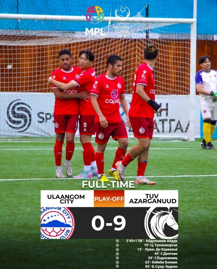 图瓦扎尔加努德保级成功