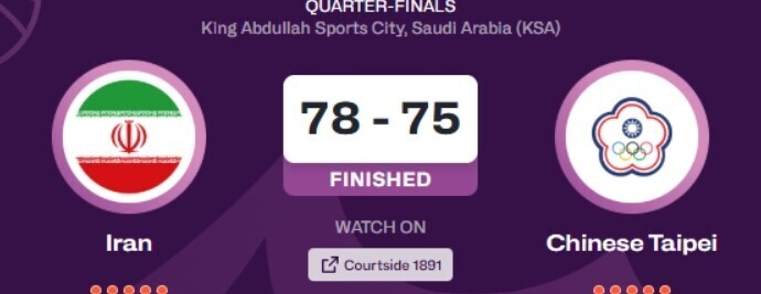 伊朗78-75中国台北