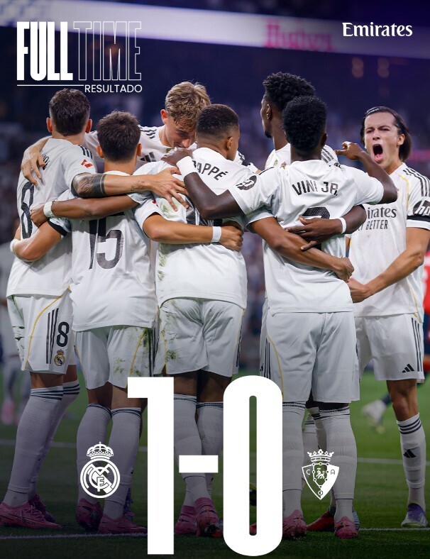 皇马1:0奥萨苏纳