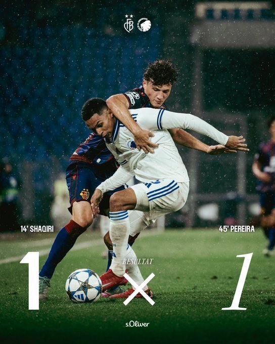 巴塞尔1-1哥本哈根