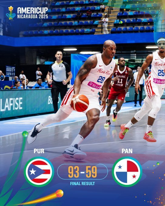 波多黎各男篮93-59巴拿马男篮