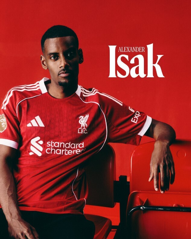 利物浦签下伊萨克