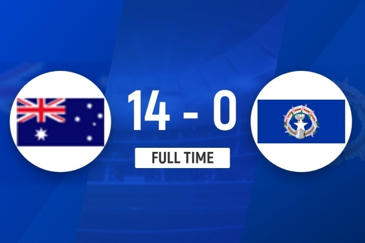 澳大利亚U22队14-0狂胜对手