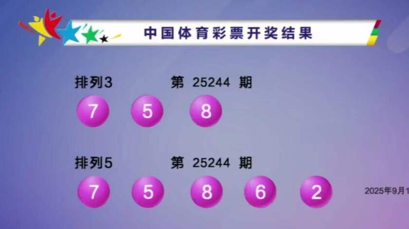 体彩开奖详情