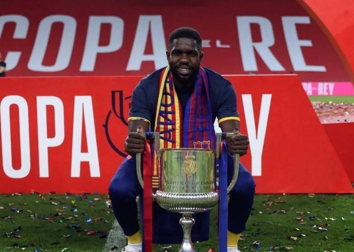 乌姆蒂蒂帮助巴萨夺得国王杯冠军