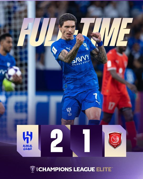 利雅得新月2-1杜海勒