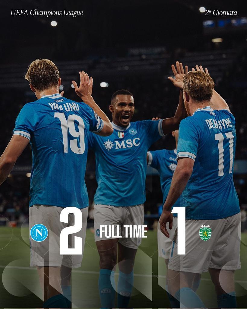 那不勒斯2-1葡萄牙体育