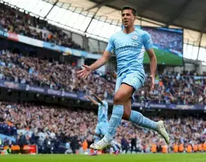 罗德里20分钟伤退下场