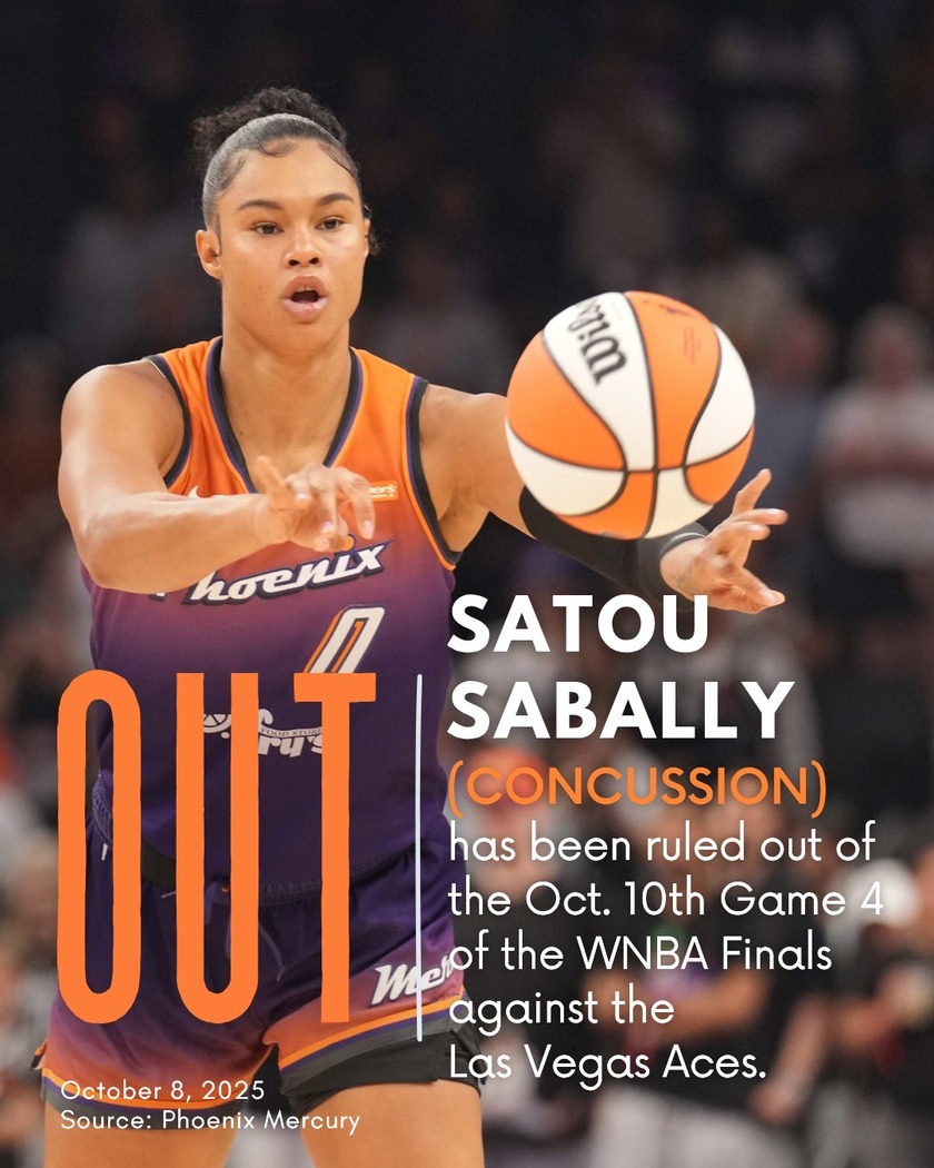 莎巴莉将缺席总决赛G4